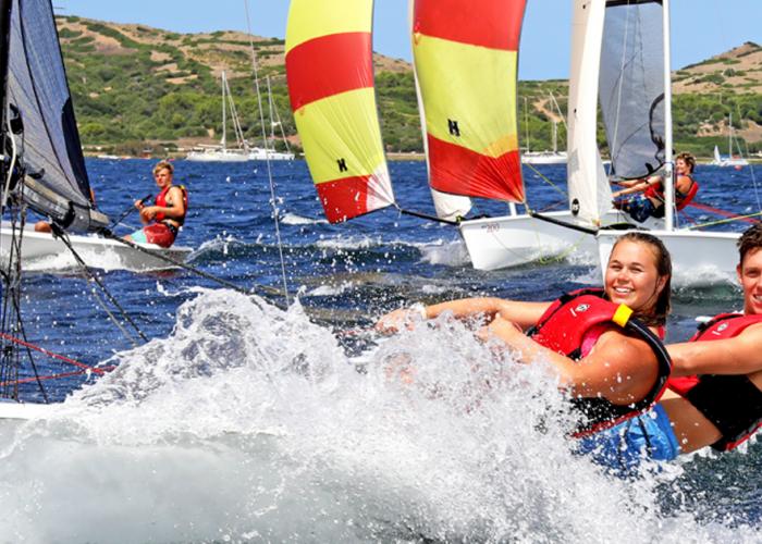 RYA Personal Tuition in an RS 200 on a Minorca Sailing Holiday